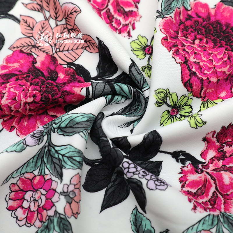 N005PW6-A Nylon spandex matte digitalis impressus pannum soleae fabric