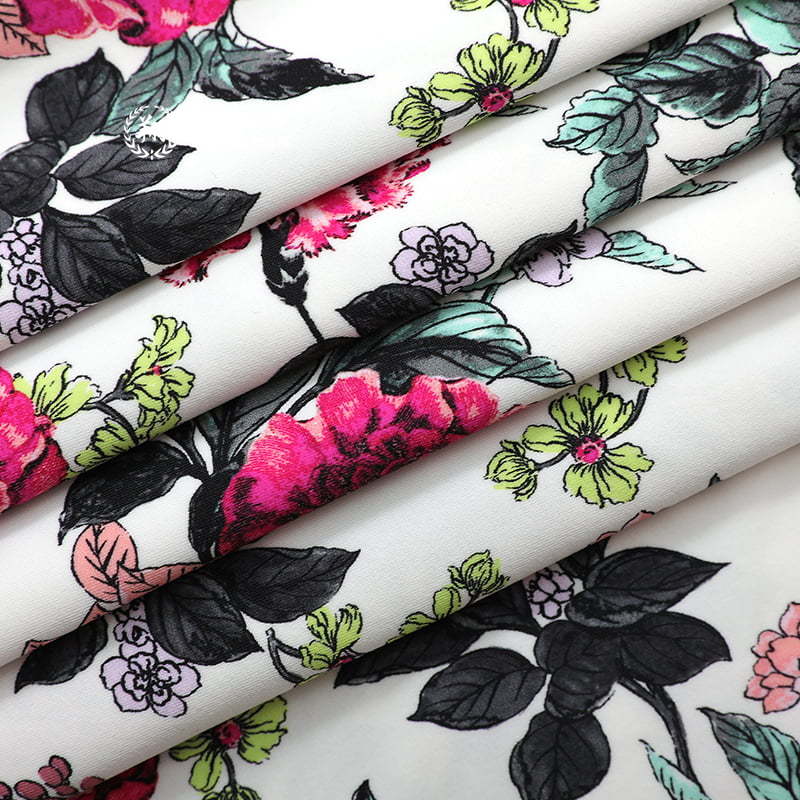 N005PW6-A Nylon spandex matte digitalis impressus pannum soleae fabric