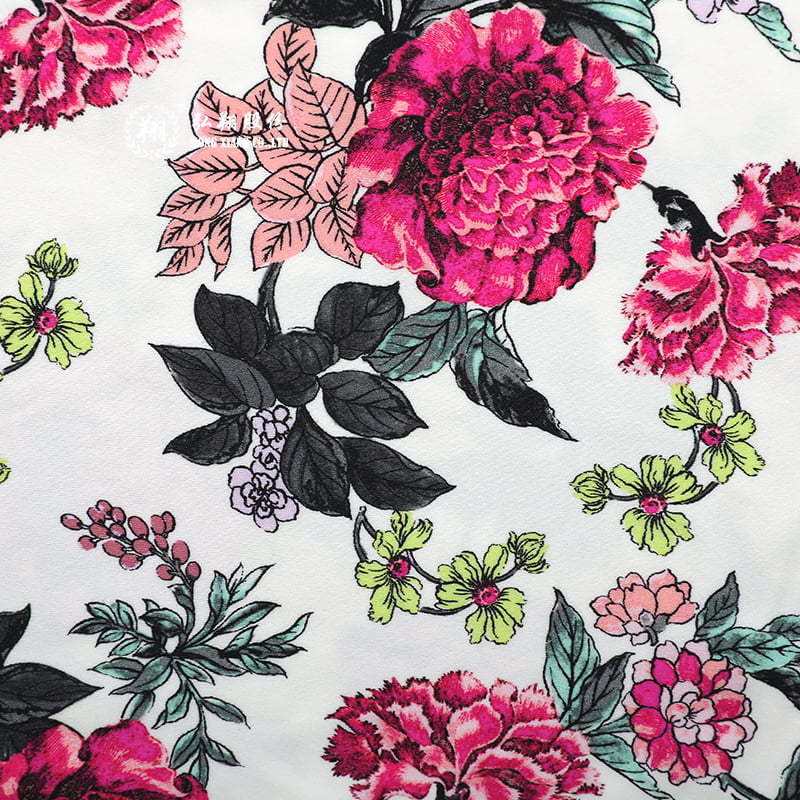 N005PW6-A Nylon spandex matte digitalis impressus pannum soleae fabric