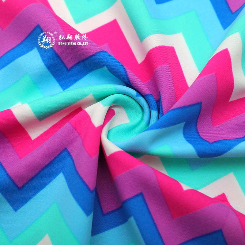 N005PW6-A Nylon spandex matte digitalis impressus pannum soleae fabric