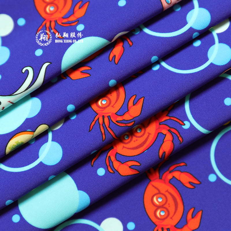 N005PW6-A Nylon spandex matte digitalis impressus pannum soleae fabric