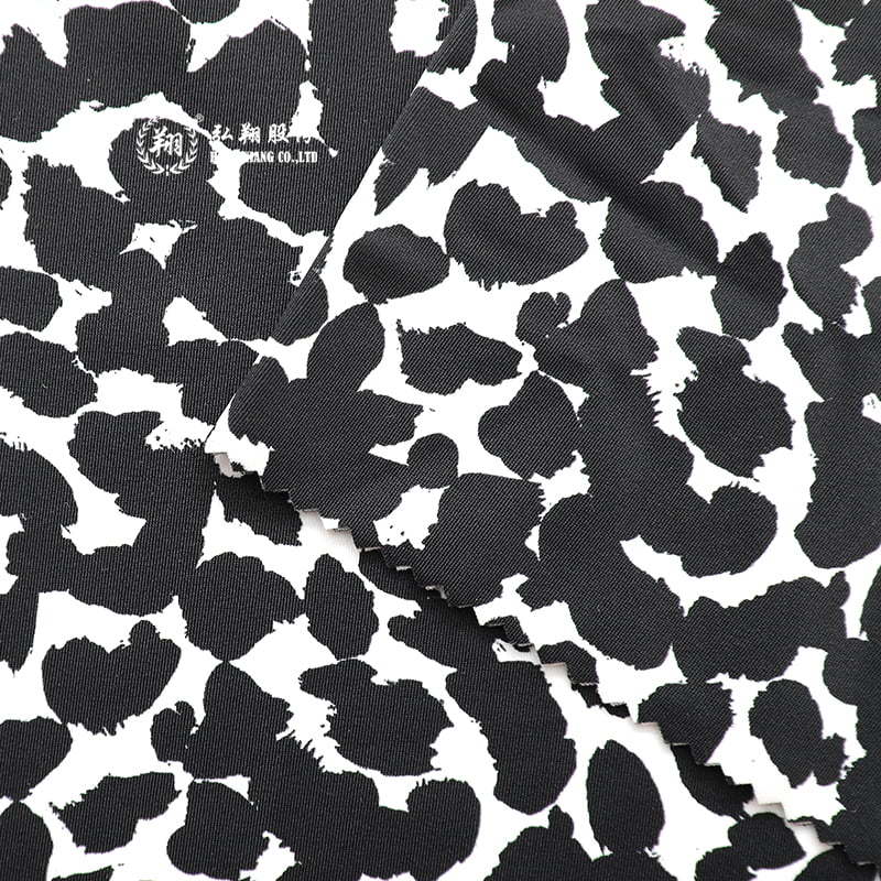 N008PW4-A Nylon spandex matte digitalis typis concreti soleae fabric