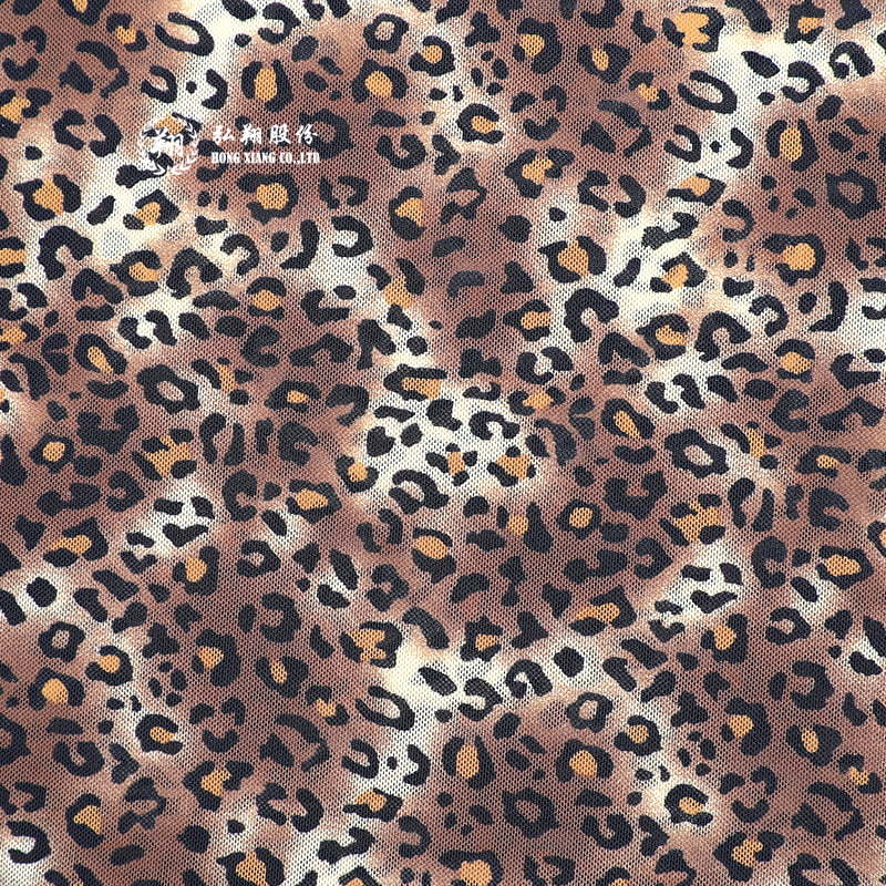 N045PB2-B Nylon spandex semi-gloss tractus reticulum impressum swimsuit fabric