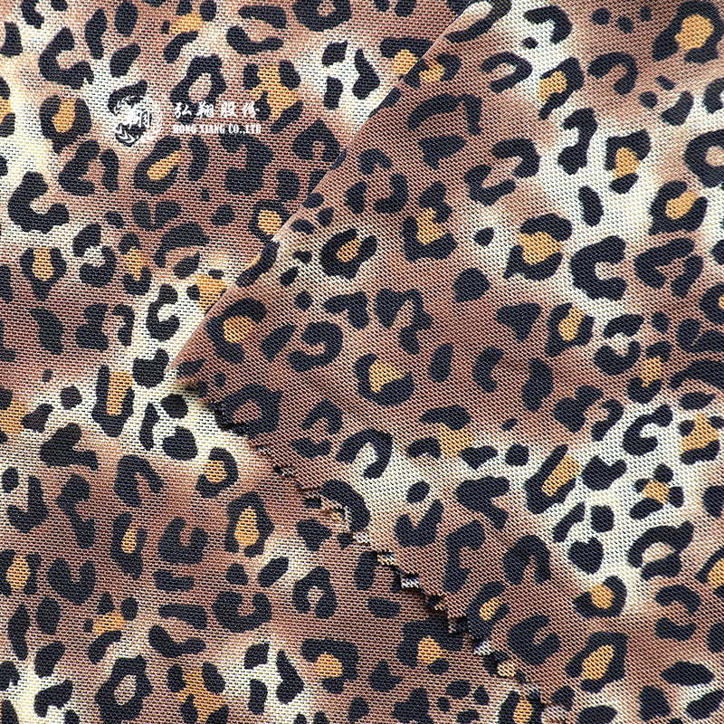 N045PB2-B Nylon spandex semi-gloss tractus reticulum impressum swimsuit fabric