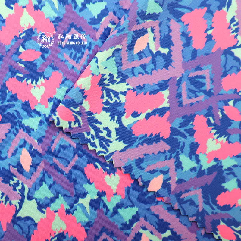 T009PW6-A Polyester matte digitalis typis swimsuit fabric